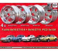 Set di cerchi Porsche 911 SC 944 Turbo 964 Felgen 8x16+9x16 wheels polished