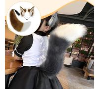 Set di cerchietti con orecchie di animale e coda, adorabili per le celebrazioni