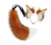 Set di cerchietti con orecchie di animale e coda, adorabili per le celebrazioni