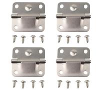 Set di cerniere di raffreddamento in acciaio inossidabile per Coleman, cerniere in metallo resistente con viti, 5226 5227B 5235 5236, confezione da 4