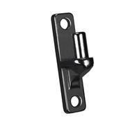 Set di cerniere per cancello da 1/2/4 per montaggio a parete, per porte esterne di recinzione, design robusto portatile con cerniere da 5/8 pollici, perno in metallo per cancelli