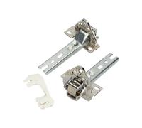 Set Di Cerniere Per Porta Compatibile Con Bosch 00268698 Per Frigorifero 2Pz