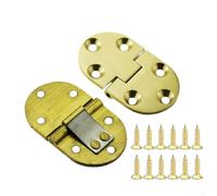 Set di cerniere per tavolo pieghevole, con accessori completi, 2 set di cerniere ribaltabili