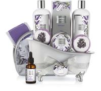 Set di cesti regalo da bagno per donne: kit spa rilassante a casa profumato con