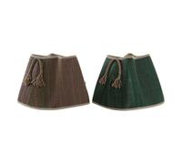 Set di Cestini DKD Home Decor Fibra naturale Boho 40 x 40 x 38 cm
