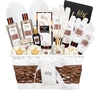 Set di cestini regalo da 18 pezzi per spa per donne e uomini, cestino regalo per il bagno e il corpo per donne, set regalo di compleanno per donne, set da bagno per donne, kit da bagno spa kit regalo