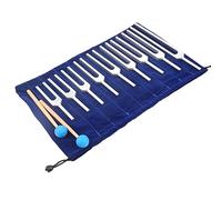 Set Di Chakra A Diapason Da 9 Pezzi, Tono E Frequenza Esatti, Con Panno E Borsa For La Pulizia Del Martello In Silicone, For Meditazione, Terapia Di Guarigione Del Suono Yoga