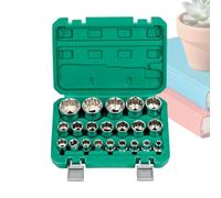 Set di chiavi a a 12 punti, cricchetto da 1/2 pollici, dado elettrico, resistente alla corrosione, durevole, funzionamento di precisione | per la manutenzione del veicolo, riparazione