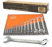 Set Di Chiavi A Bocca 6-32mm 14 Pezzi CrV DIN3113 Attrezzi Da Officina