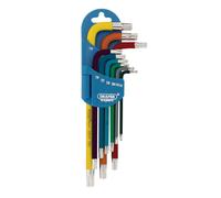 Set Di Chiavi A Braccio Lungo Torx Star Metric Colorato 9 Pezzi 66143
