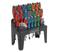 Set Di Chiavi A Brugola E Bit 44 Pezzi Con Screwdriver Hammer-Thru Sealey S01106