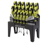 Set Di Chiavi A Brugola E Bit Draper Verde 44 Pezzi In Supporto Espositivo 78619