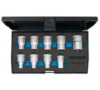 Set Di Chiavi A Bussola 1/2 9 Pezzi Esterno-TX E10-E24 GEDORE TX 19 E-09
