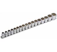 Set Di Chiavi A Bussola 1/2"D 17 Pezzi | 3502 LASER Nuovo