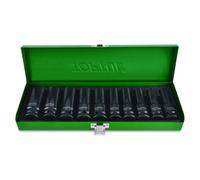 Set di prese ad impatto TOPTUL 1/2' 10 Stk10 11 12 13 14 17 19 21 22 24 mm lang