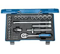 Set Di Chiavi A Bussola 3/8 22 Pezzi 6 Facce 6-22mm GEDORE 30 HMU-10