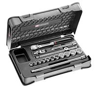 Set di chiavi a bussola 3/8Z JL.161, 18 pezzi