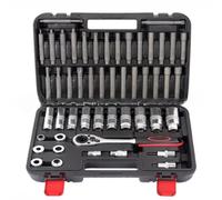 Set di chiavi a bussola 50 Pezzi Set Di Boccole Attrezzi La Rimozione Dado Puntone Dell'ammortizzatore Dado Superiore Della Torre Puntone Rimozione Della Manica Strumento Di Installazione