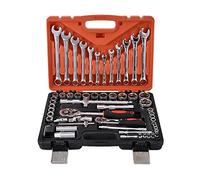 Set di chiavi a bussola 61 pezzi/set Kit di strumenti for il servizio di riparazione della macchina della nave della chiave inglese con cricchetto for impieghi gravosi 61 pezzi/set,Facile da usar