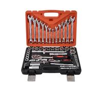 Set di chiavi a bussola 61 pezzi/set Kit di strumenti for la riparazione di macchine for auto e navi con cricchetto for impieghi gravosi 61 pezzi/set Per uso fai da te
