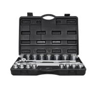SET DI CHIAVI A BUSSOLA A 12 PUNTE DA 3/4" AWTOOLS, 21 PEZZI