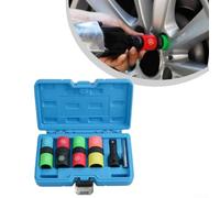 Set di chiavi a bussola a doppia testa con attacco da 1/2 per utensili a percussione, compatibile con manicotto protettivo e prese a muro sottile, prese profonde da 17-22 mm