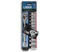 Laser Tools Alldrive Presa Set 1cmD 12pc 4111