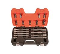 Bahco Metrico Sfera Estremità 1.3cm Drive Esagonale Presa Set 18 Pezzi Opaco