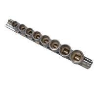 Set Di Chiavi A Bussola BlueSpot 01524 3/8in Su Rotaia Metric, 8 Pezzi