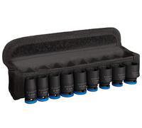 Set Di Chiavi A Bussola Bosch PRO, 1/4, Standard, 9 Pezzi, Custodia Senza Gancio