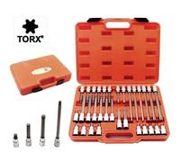 SET DI CHIAVI A BUSSOLA DA 1/2 CON INSERTI TORX 32 PEZZI CORTI E LUNGHI