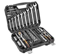 ZESTAW KLUCZY NASADOWYCH 1/4'' 1/2'' 82 CZĘŚCI - T N10-058