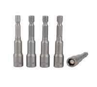 Set di chiavi a bussola da 1/4 "Set di 4 pezzi, punta per trapano a impatto a cambio rapido da 8 mm, adattatori per chiavi a vite ad aria, driver per dado, gambo esagonale universale da 1/4"