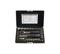 Set Di Chiavi A Bussola E Bit Alldrive Laser 1/4"D 40 Pezzi 3568