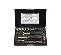 Set Di Chiavi A Bussola E Bit Alldrive Laser 1/4"D 40 Pezzi 3568