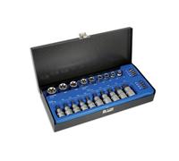 Set Di Chiavi A Bussola E Bit Laser Tools 3/8"D, 1/2"D 27pc 2982