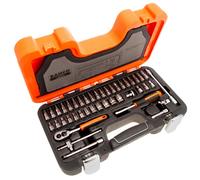 Set Di Chiavi A Bussola E Bit Metrici Bahco 1/4in Dynamic Drive 46 Pezzi S460