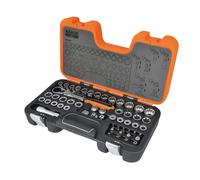 Set Di Chiavi A Bussola E Bit Passanti Bahco Metric 53 Pezzi S530T