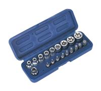 Set Di Chiavi A Bussola E Bit Sealey TRX-Star 19 Pezzi 3/8"Sq Drive AK6191