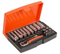 Set Di Chiavi A Bussola E Chiavi A Bussola Profonde Da 37 Pezzi - SL25L