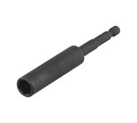 Set di chiavi a bussola esagonali, 110 mm, adattatore per la casa, fai da te, riparazione auto, compatibile con utensili pneumatici elettrici in acciaio al cromo-vanadio H8-H14 (50 mm H10)