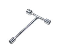 Set di chiavi a bussola esagonali a 3 vie, con impugnatura a T, chiave a cricchetto a tre punte per riparazione di biciclette, automobili e casa, 8-19 mm (5 varianti di dimensione) (8-9-10 mm)