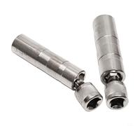 Set di chiavi a bussola in acciaio al cromo vanadio, 14 mm e 16 mm, strumento di rimozione del giunto cardanico con magnete per motori N54 N55 N20, confezione da 2