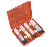 Sealey Set bussole SX030 metrico lega prese urto ruota 4 pz 1.3cmSq Drive scatola