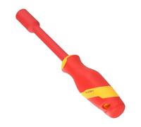Set di chiavi a bussola isolate VDE, 1000 V, con manici in TPE per elettricisti, utensili elettrici ad alta tensione in acciaio legato, apparecchiature di sicurezza certificate VDE (12 mm)
