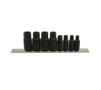 Set Di Chiavi A Bussola Laser 3/8"D, 1/4"D 8 Pezzi 6058