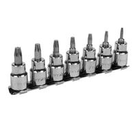 Sealey Trx-Star Presa Set di Punte Lock-On™ 7pc 1cmSq Drive AK62263