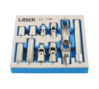 Laser Strumenti 13mm Master Presa Set 11pc IN Gamma Di 13mm Profili 7148