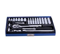 Set Di Chiavi A Bussola Metriche BlueSpot 1/4 Pollice, 24 Pezzi B/S1531