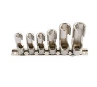 Set Di Chiavi A Bussola Metriche Da 3/8" Con Taglio 6 Pezzi 4984